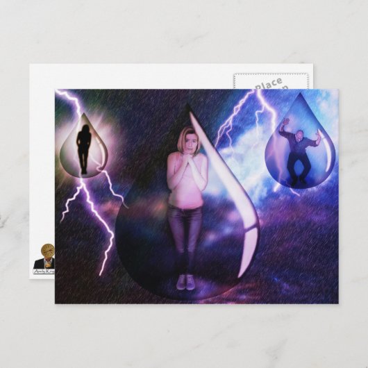 Acrofobie - Briefkaart (Voorkant / Achterkant)