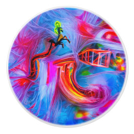 Acrofobie Keramische Knop