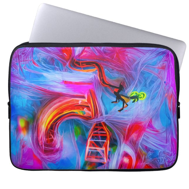 Acrofobie Laptop Sleeve (Voorkant)