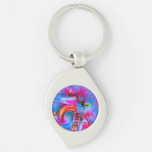 Acrofobie Sleutelhanger (Voorkant)