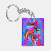 Acrofobie Sleutelhanger (Voorkant Links)
