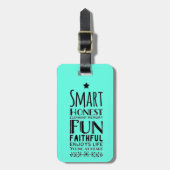 Acroniem Sheffey Bagagelabel (Voorkant verticaal)