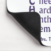 Acroniem voor leraren muismat (Hoek)