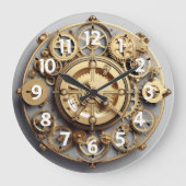 Acronoom Klok Neppe Tandwiel Werkt (Voorkant)