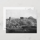 Acropolis ~ Acropolis of Athens Greece 1865 Briefkaart (Voorkant / Achterkant)
