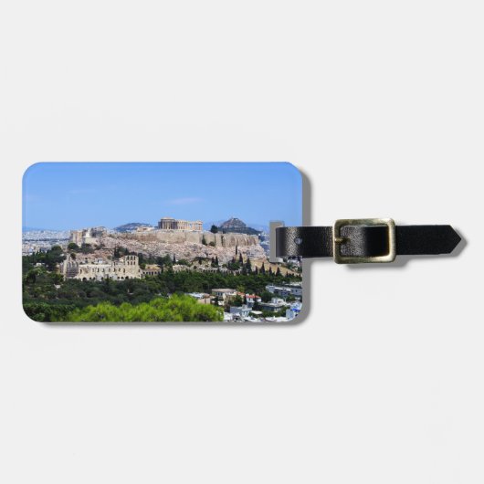 Acropolis - Athene Bagagelabel (Voorkant horizontaal)