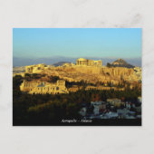 Acropolis - Athene Briefkaart (Voorkant)