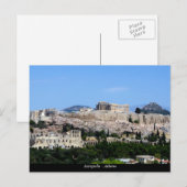 Acropolis - Athene Briefkaart (Voorkant / Achterkant)
