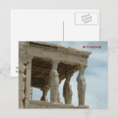 Acropolis - Athene Briefkaart (Voorkant / Achterkant)