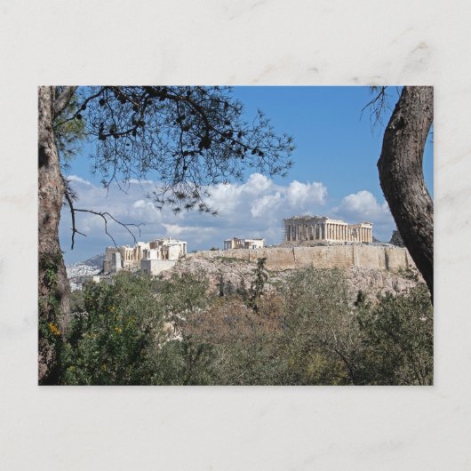 Acropolis, Athene Briefkaart (Voorkant)