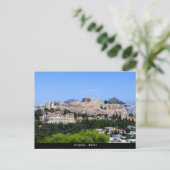 Acropolis - Athene Briefkaart (Staand voorkant)