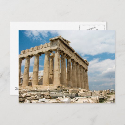 Acropolis, Athene - Briefkaart (Voorkant / Achterkant)