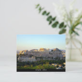 Acropolis - Athene Briefkaart (Staand voorkant)