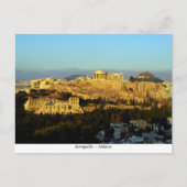 Acropolis - Athene Briefkaart (Voorkant)