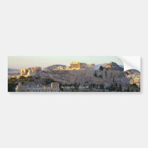 Acropolis - Athene Bumpersticker