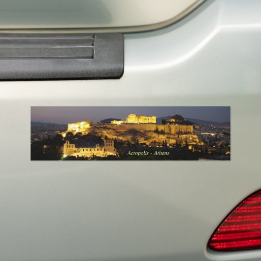 Acropolis - Athene Bumpersticker (Op auto)