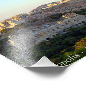 Acropolis - Athene Foto Afdruk (Hoek)