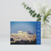 acropolis athene griekenland briefkaart (Staand voorkant)