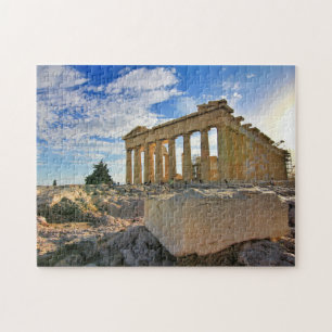 Acropolis Athene Griekenland Oude Wereld Gebouwen Legpuzzel