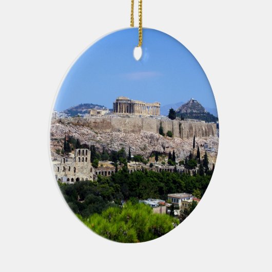 Acropolis - Athene Keramisch Ornament (Rechts)