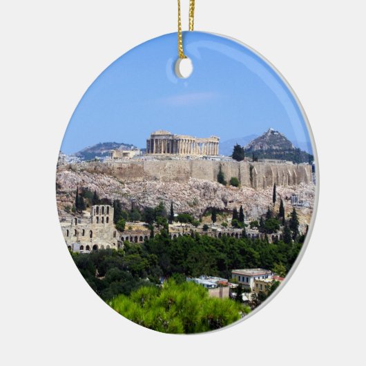 Acropolis - Athene Keramisch Ornament (Links)