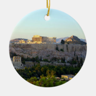 Acropolis - Athene Keramisch Ornament