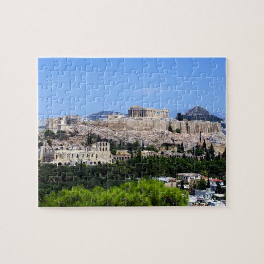 Acropolis - Athene Legpuzzel (Horizontaal)