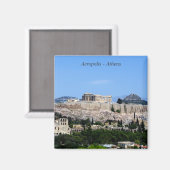 Acropolis - Athene Magneet (Voorkant / Achterkant)