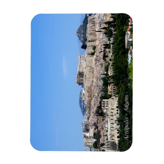 Acropolis - Athene Magneet (Verticaal)