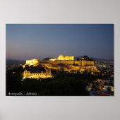 Acropolis - Athene Poster (Voorkant)