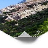 Acropolis - Athene Poster (Hoek)