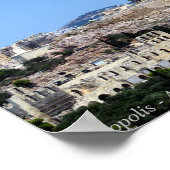 Acropolis - Athene Poster (Hoek)