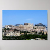 Acropolis - Athene Poster (Voorkant)