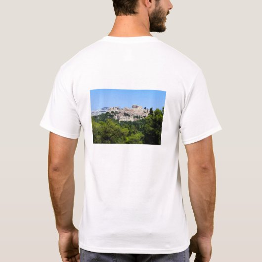 Acropolis - Athene T-shirt (Achterkant)