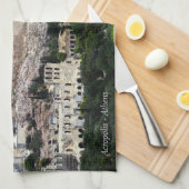 Acropolis - Athene Theedoek (Quarter Fold)