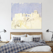 Acropolis Athens 1994 Canvas Afdruk (Insitu (Slaapkamer))