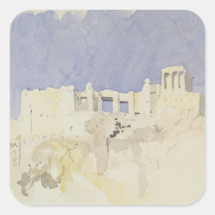 Acropolis Athens 1994 Vierkante Sticker