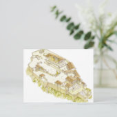 Acropolis Athens Briefkaart (Staand voorkant)