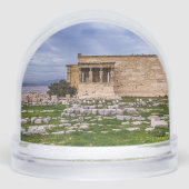 Acropolis Athens Cloudy Sky – Dramatic Greek Land Sneeuwbol (Voorkant)