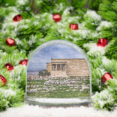 Acropolis Athens Cloudy Sky – Dramatic Greek Land Sneeuwbol (Kerstmis)