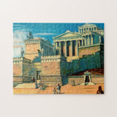 Acropolis Athens Griekenland. Legpuzzel (Horizontaal)