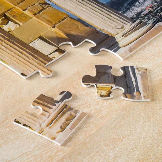 Acropolis Athens Griekenland. Legpuzzel (Zijkant)