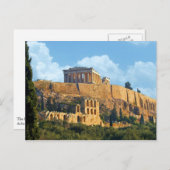 Acropolis Briefkaart (Voorkant / Achterkant)