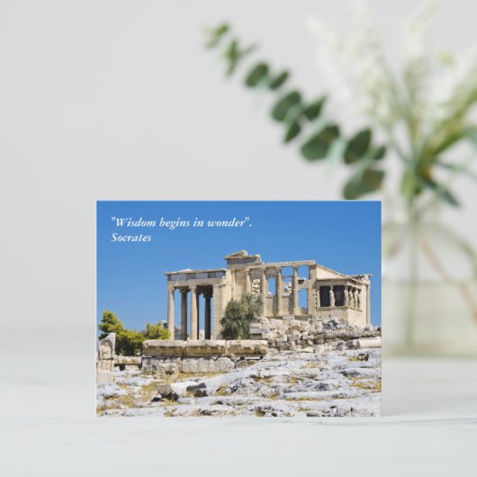 Acropolis Briefkaart (Staand voorkant)