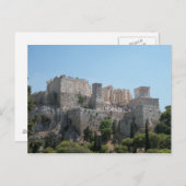 Acropolis - een Uitzicht uit Areopagus Briefkaart (Voorkant / Achterkant)