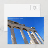 Acropolis Erechtheion - Athene Briefkaart (Voorkant / Achterkant)