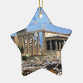 Acropolis Erechtheum Athens Griekenland Keramisch Ornament (Links)