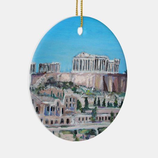 Acropolis, Griekenland Keramisch Ornament (Rechts)