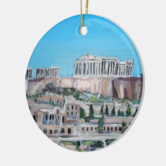 Acropolis, Griekenland Keramisch Ornament (Links)