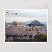 acropolis hill athene briefkaart (Voorkant)